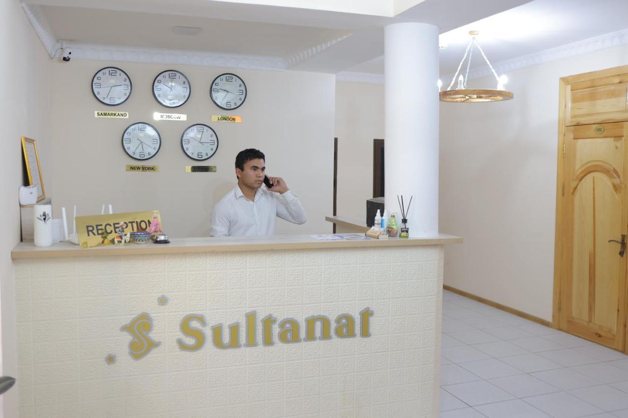 Sultanat Hotel Samarkand Exterior foto